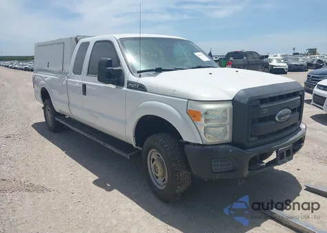 2015 Ford F-250 Xl из США, поврежденный, VIN 1FT7X2B6XFEC84854